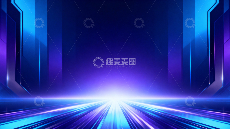 高清大图下载【趣麦麦图】主视觉KV背景055