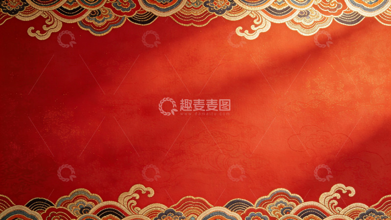 传统中国风背景图案设计素材高清模板免费下载-趣麦麦图