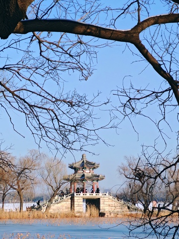 冬日古亭风光摄影