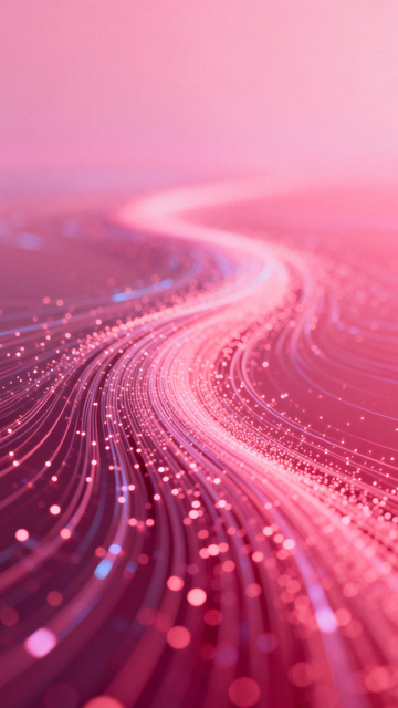 粉蓝光轨梦幻科技