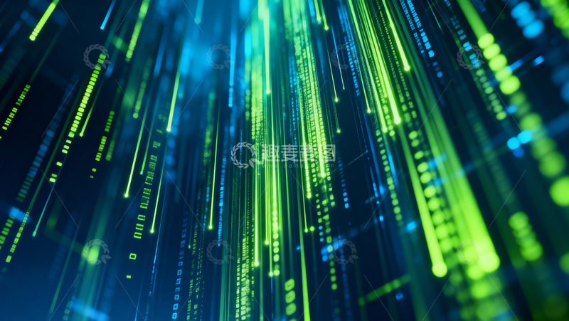 高清大图下载【趣麦麦图】 科技风数据背景095