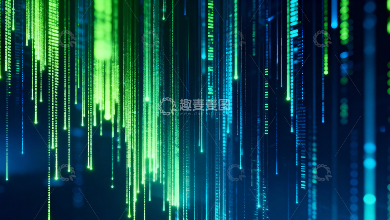 高清大图下载【趣麦麦图】科技风数据背景113