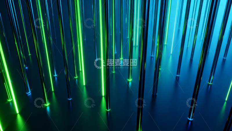 高清大图下载【趣麦麦图】 科技风数据背景108