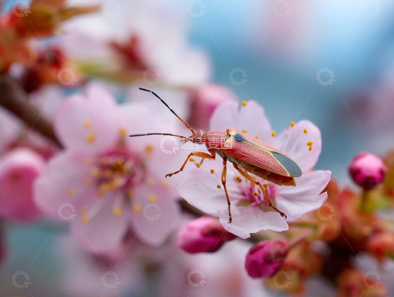 高清大图下载【趣麦麦图】粉色桃花高清摄影图