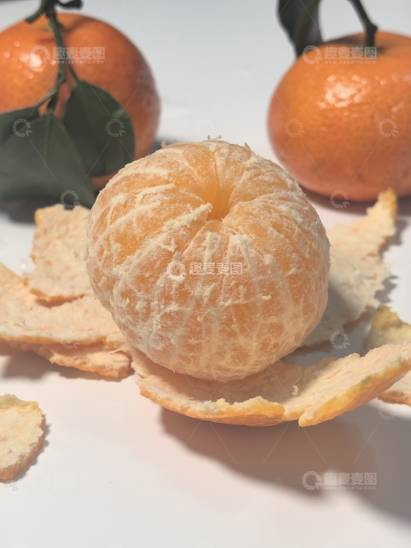 高清大图下载【趣麦麦图】-清新橘子特写水果摄影图片