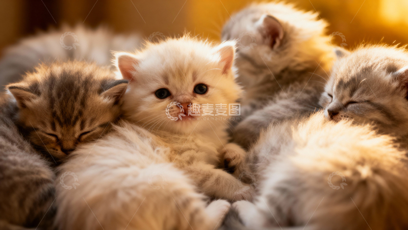 高清大图下载【趣麦麦图】可爱小猫010