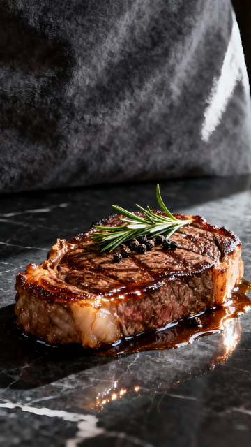 一块煎牛排摄影2