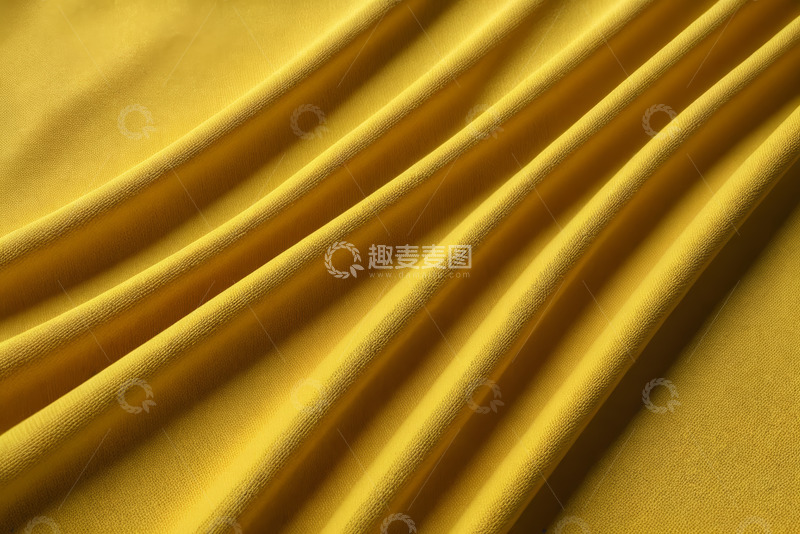 高清大图下载【趣麦麦图】黄色织物纹理特写