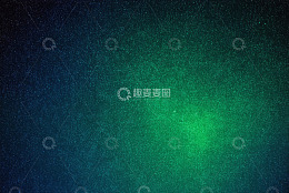 绿色蓝色粒子背景