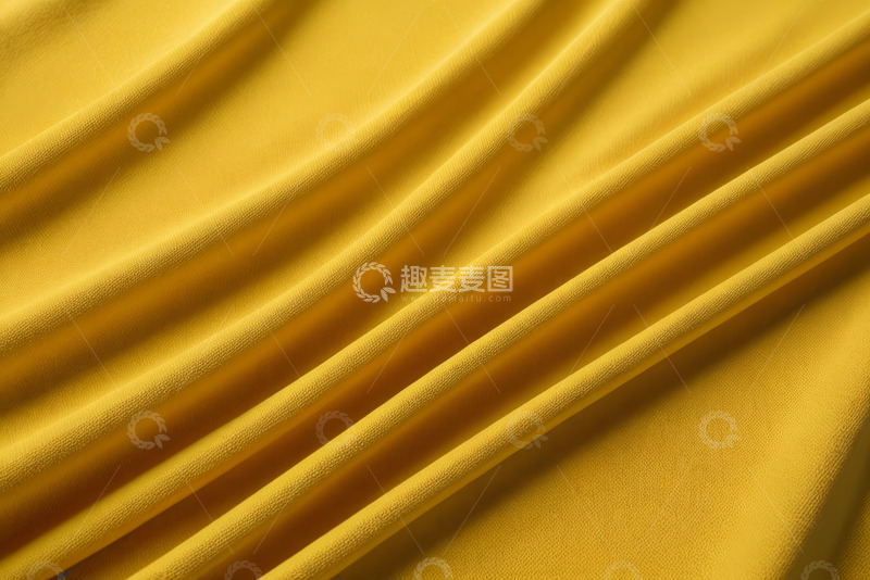 高清大图下载【趣麦麦图】黄色织物纹理特写
