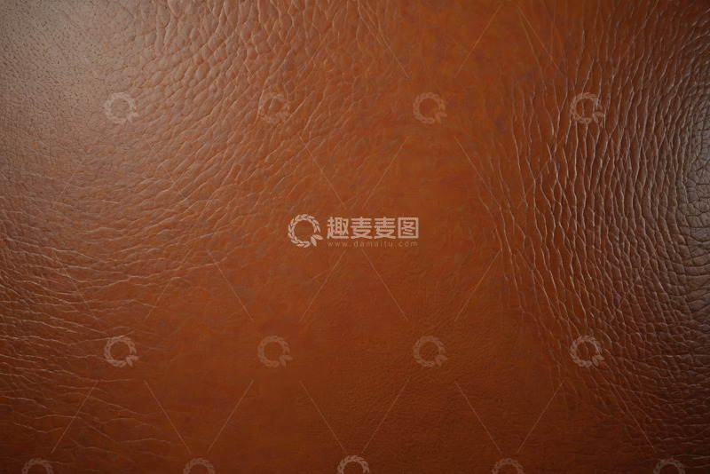 高清大图下载【趣麦麦图】棕色皮革纹理特写