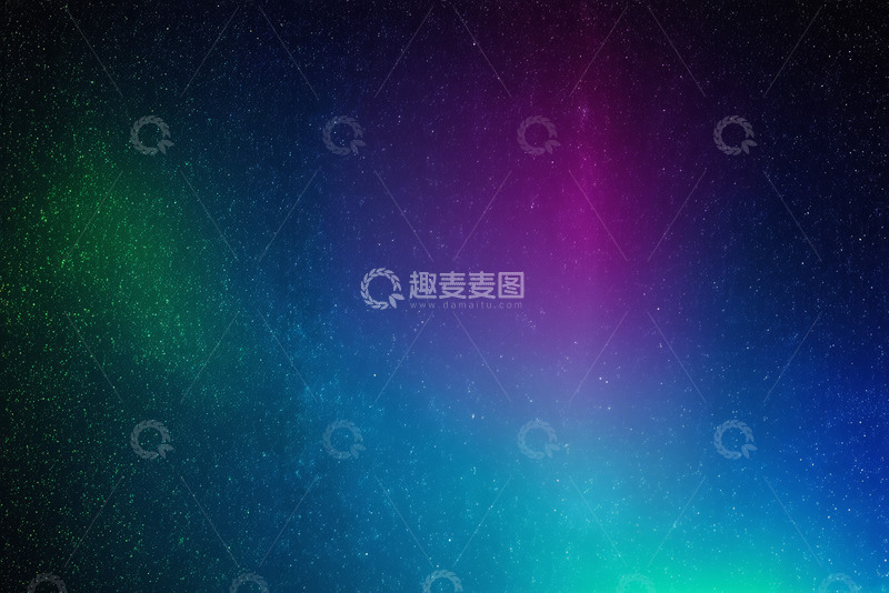 高清大图下载【趣麦麦图】星空背景图