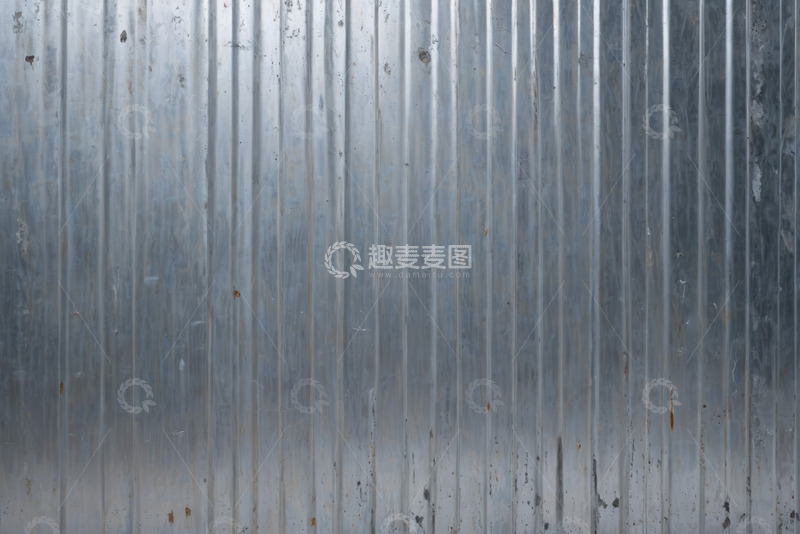 高清大图下载【趣麦麦图】波纹金属板背景纹理