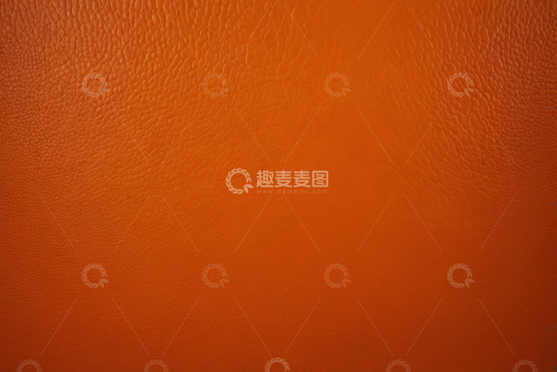 高清大图下载【趣麦麦图】橙色皮革纹理素材