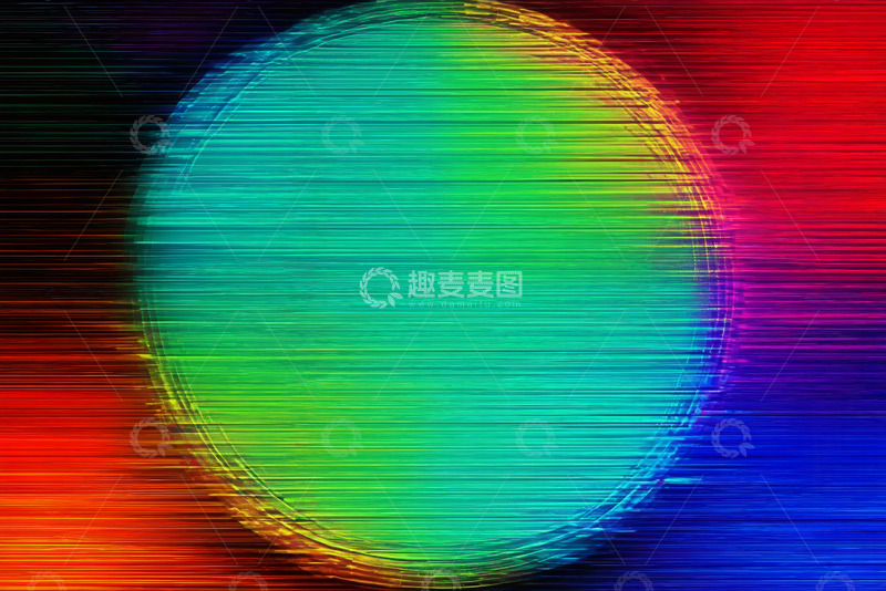 高清大图下载【趣麦麦图】彩色抽象圆形背景图案
