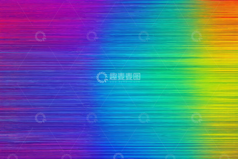 高清大图下载【趣麦麦图】渐变彩色条纹背景