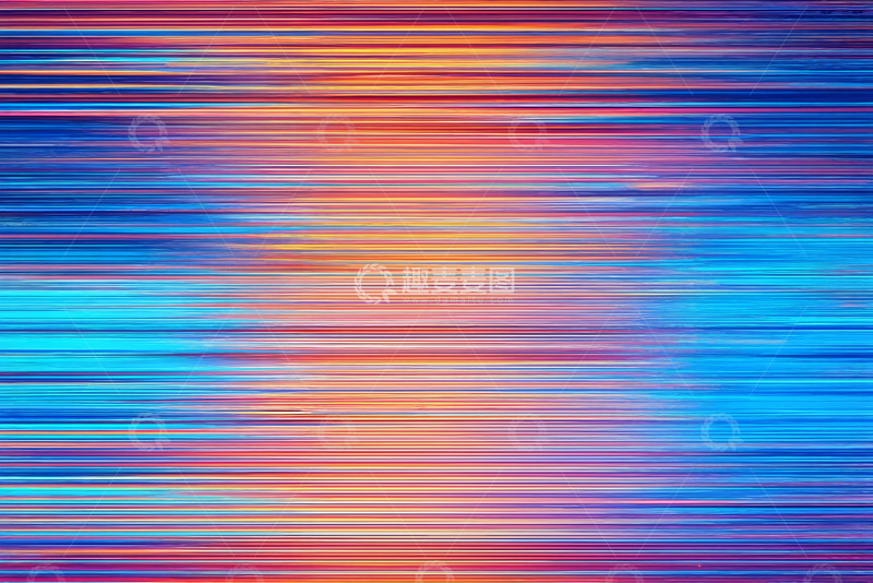高清大图下载【趣麦麦图】彩色条纹抽象背景素材