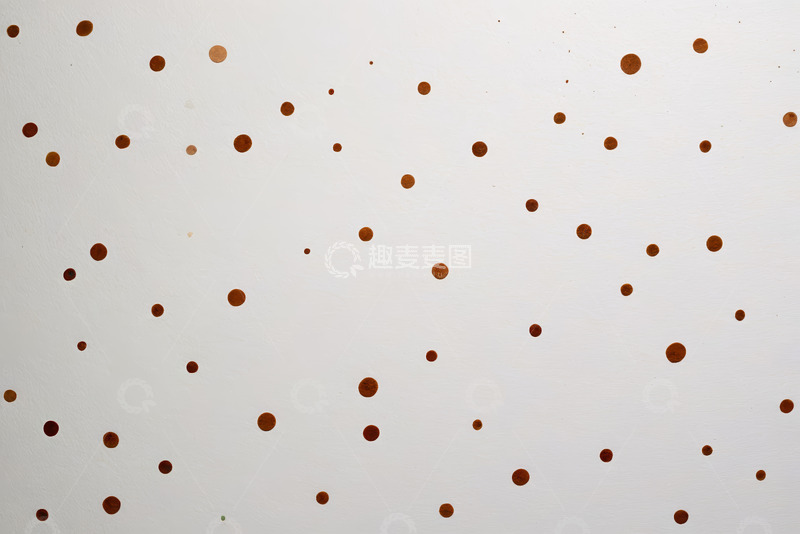 高清大图下载【趣麦麦图】白色背景上的棕色圆点图案