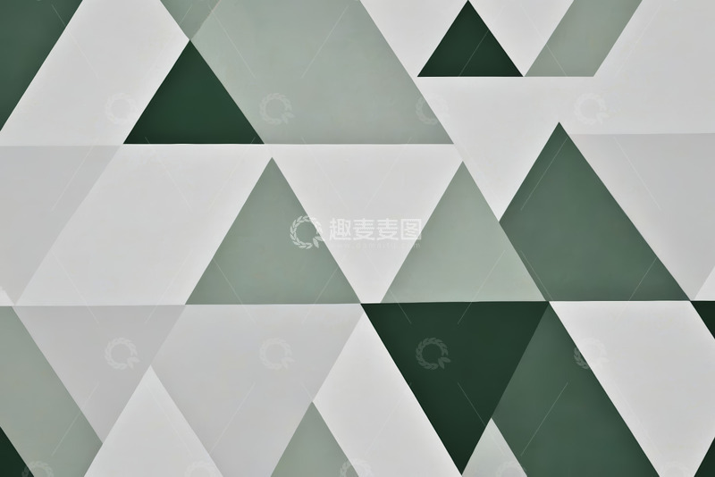 高清大图下载【趣麦麦图】几何三角形图案背景设计