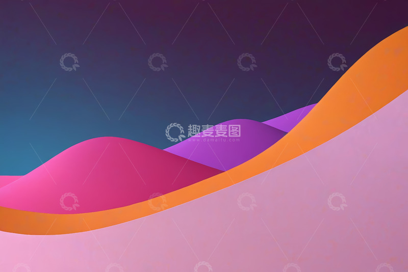 高清大图下载【趣麦麦图】渐变色彩抽象背景图案