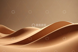 沙漠沙丘抽象背景画面