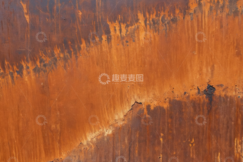 高清大图下载【趣麦麦图】生锈金属表面纹理特写