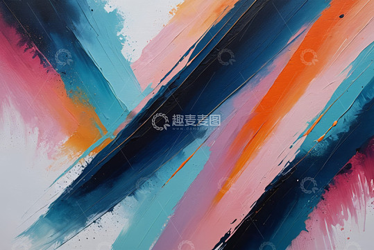 抽象艺术笔触色彩背景