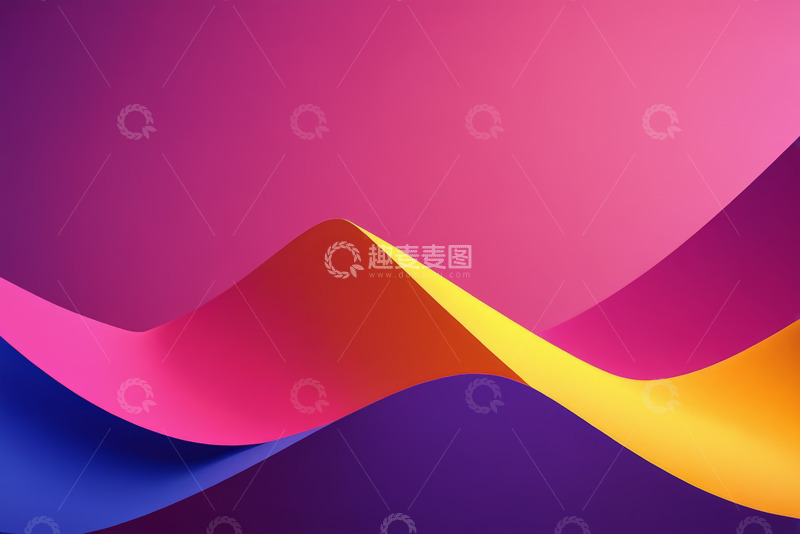 高清大图下载【趣麦麦图】彩色渐变抽象背景