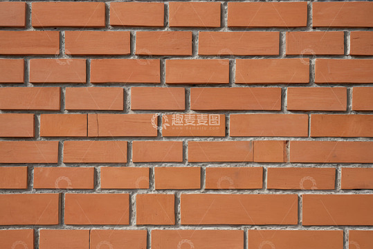 红褐色砖墙纹理素材