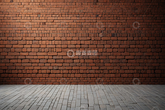 红砖墙面与地面素材