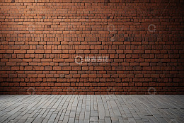 红砖墙面与地面素材