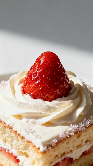 一块诱人的草莓蛋糕3