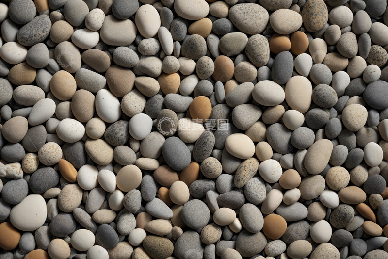 高清大图下载【趣麦麦图】多彩鹅卵石自然纹理素材