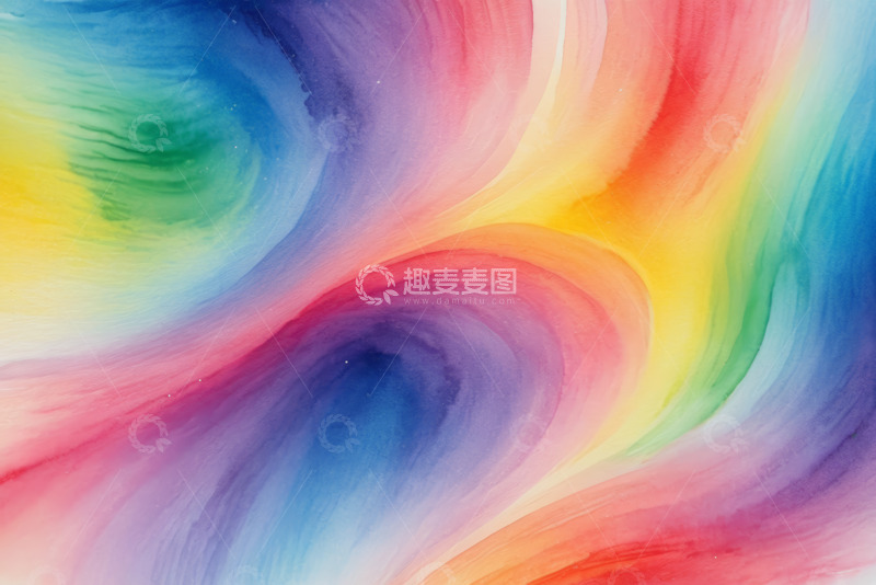 高清大图下载【趣麦麦图】彩色抽象纹理背景