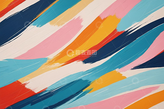 多彩笔触艺术背景纹理