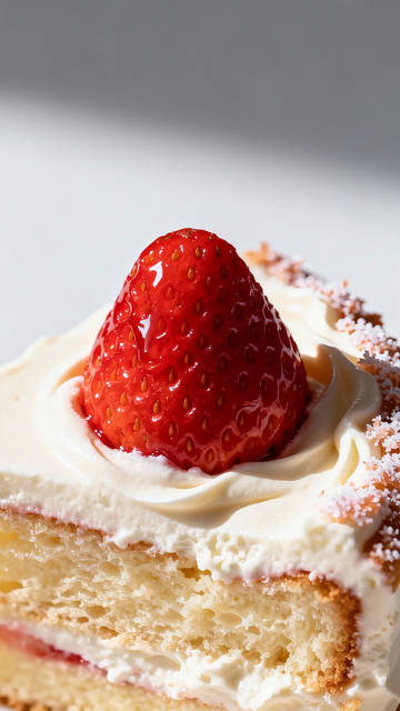 一块诱人的草莓蛋糕2