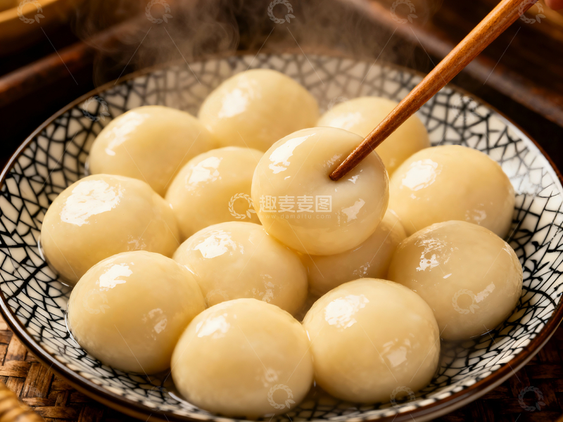 源文件下载【趣麦麦图】一盘大汤圆2