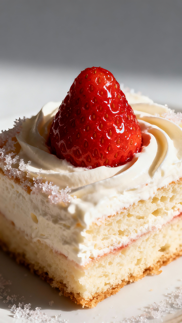 一块诱人的草莓蛋糕1