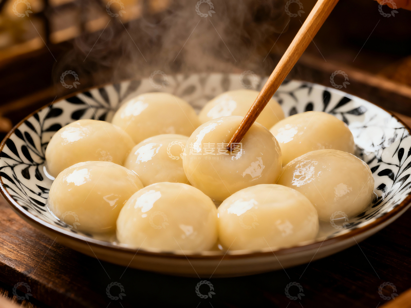 源文件下载【趣麦麦图】一盘大汤圆3