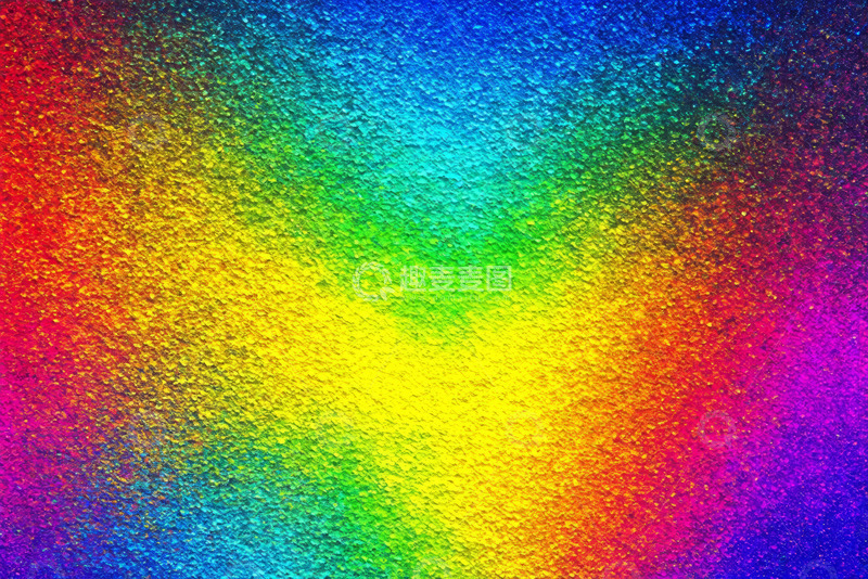 高清大图下载【趣麦麦图】彩虹色渐变纹理背景