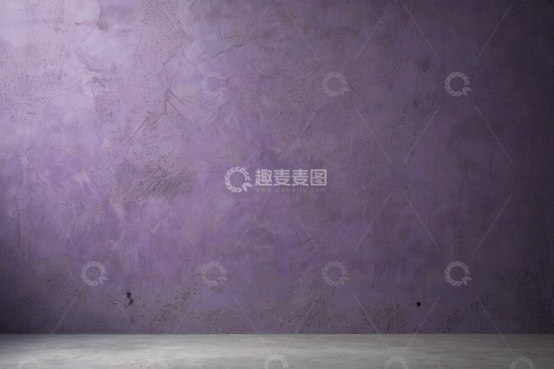 高清大图下载【趣麦麦图】紫色纹理墙面背景素材