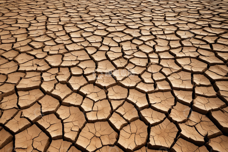 高清大图下载【趣麦麦图】干裂的土地表面景象