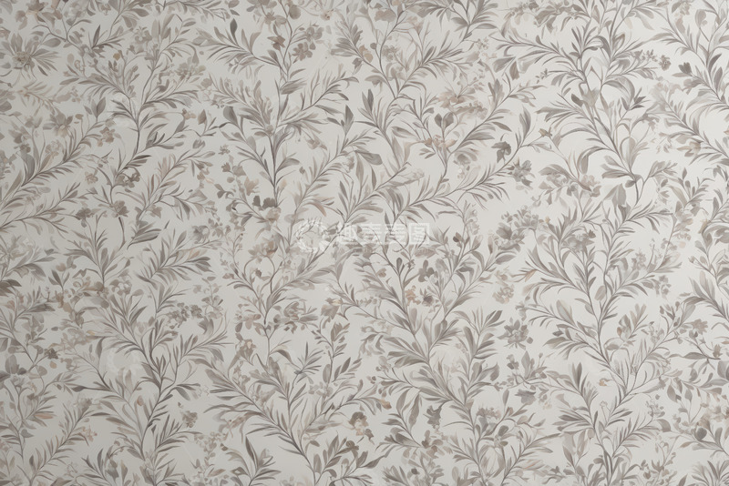 高清大图下载【趣麦麦图】花卉枝叶纹理墙纸图案