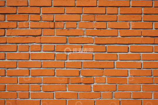 红色砖墙纹理素材