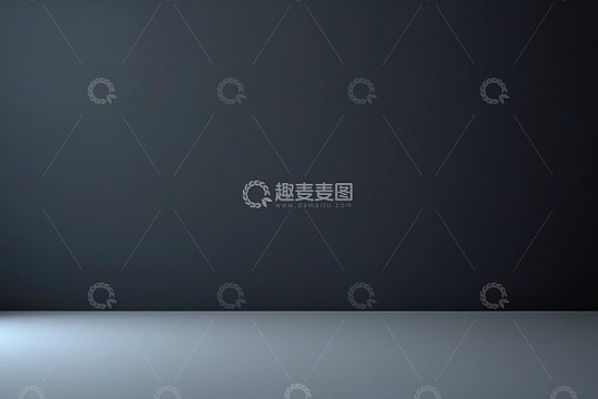 深色背景带光渐变场景