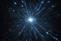 星空放射状光芒背景素材
