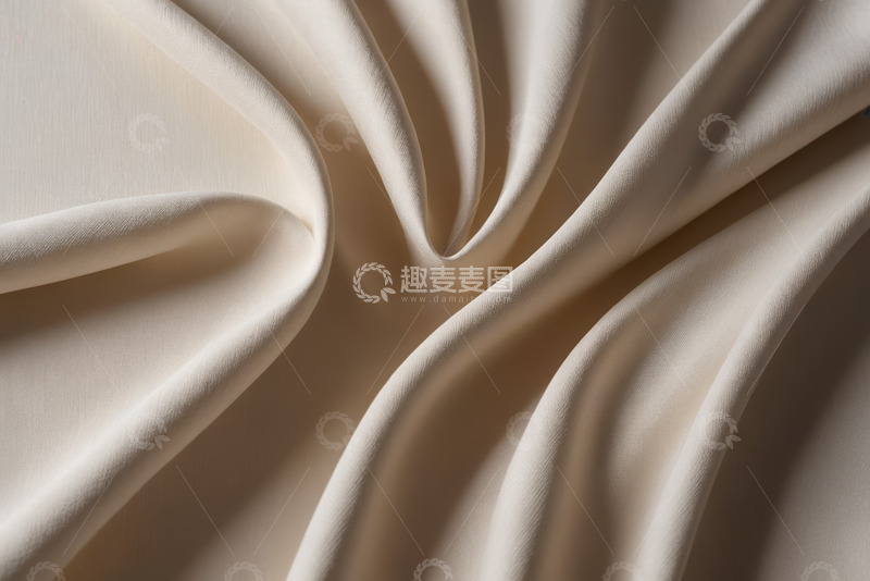 高清大图下载【趣麦麦图】米白色织物纹理特写