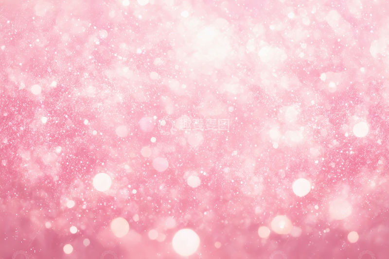 高清大图下载【趣麦麦图】粉色梦幻发光背景素材