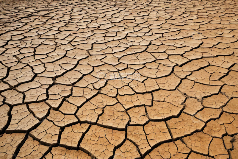 高清大图下载【趣麦麦图】干裂的干旱土地