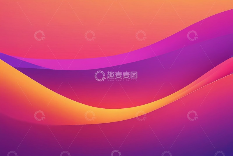 高清大图下载【趣麦麦图】渐变色彩抽象背景